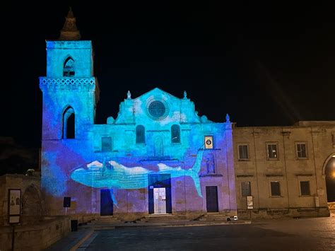 Videomapping a matera 